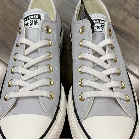 CONVERSE CTAS LIFT OX PLATFORM mouse/vintage white - Picture 9 of 16